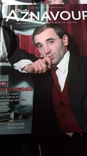 Couverture du produit · La. Collection officielle Charles Aznavour 1963. For me formidable