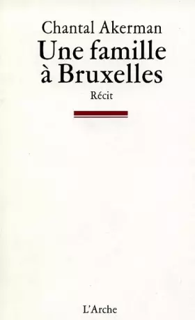 Couverture du produit · Une famille à Bruxelles