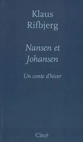 Couverture du produit · Nansen et Johansen : Un conte d'hiver