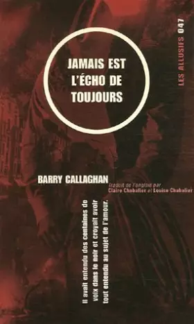 Couverture du produit · Jamais est l'écho de toujours