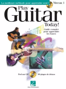 Couverture du produit · Play guitar today! - niveau 1 guitare +cd