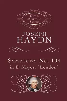 Couverture du produit · Symphony No. 104 (Dover Miniature Music Scores)
