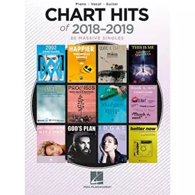 Couverture du produit · Chart Hits Of 2018-2019: Piano, Vocal and Guitar: Vocal Album