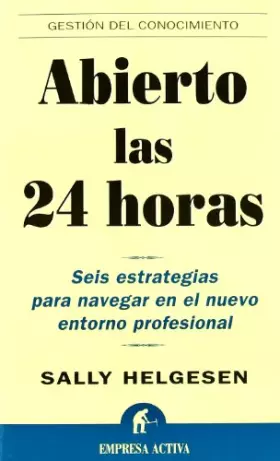 Couverture du produit · Abierto las 24 horas (Gestión del conocimiento)