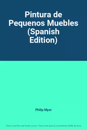 Couverture du produit · Pintura de Pequenos Muebles (Spanish Edition)
