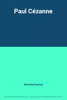 Couverture du produit · Paul Cézanne