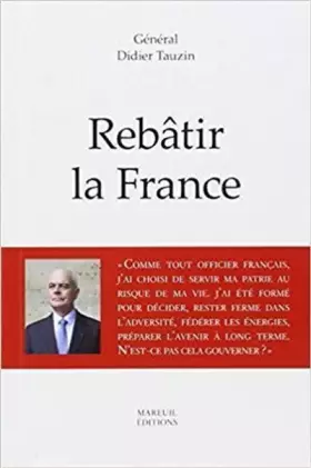 Couverture du produit · Rebâtir la France