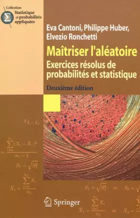 Couverture du produit · Maîtriser l'aléatoire : exercices résolus de probabilités et statistique