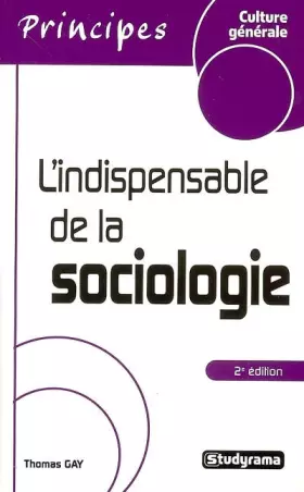 Couverture du produit · L'indispensable de la sociologie