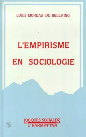 Couverture du produit · Critique de l'empirisme en sociologie