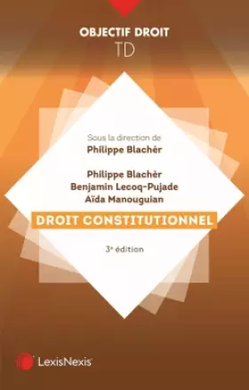 Couverture du produit · travaux diriges droit constitutionnel