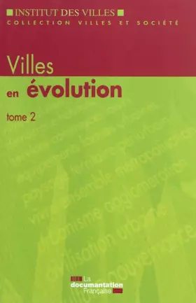 Couverture du produit · Villes en évolution : Tome 2