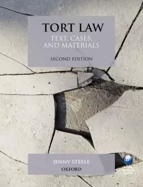Couverture du produit · Tort Law: Text, Cases, and Materials