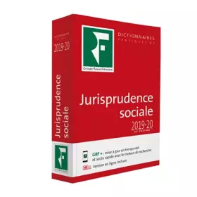 Couverture du produit · Jurisprudence sociale 2019-20