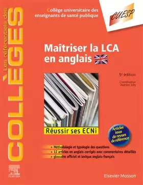 Couverture du produit · Maîtriser la LCA en anglais: Méthodologie et Entraînement - Réussir les ECNi
