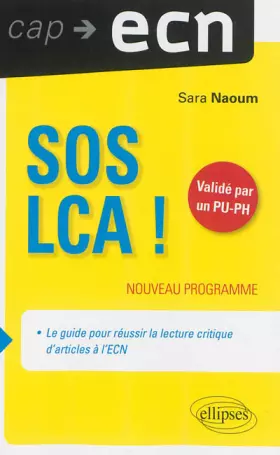 Couverture du produit · SOS LCA à l'ECN Validé Par un PU-PH