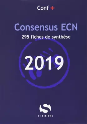 Couverture du produit · Consensus ECN : 295 fiches de synthèse