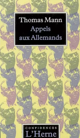 Couverture du produit · Appels aux allemands