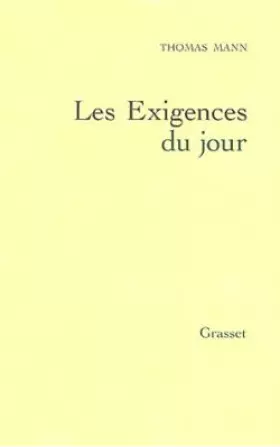 Couverture du produit · Les Exigences du jour