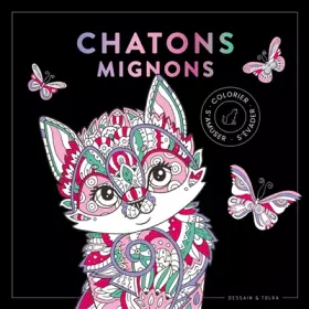 Couverture du produit · Black coloriage Chatons mignons