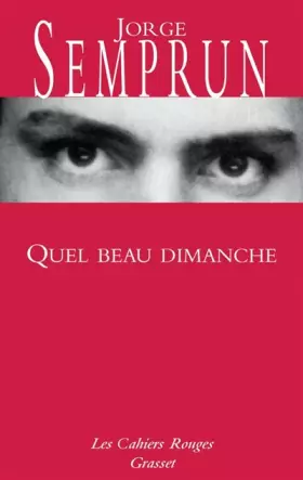 Couverture du produit · Quel beau dimanche !