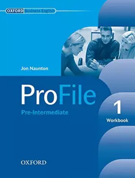 Couverture du produit · ProFile 1: Workbook