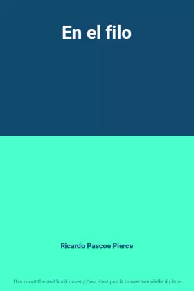 Couverture du produit · En el filo