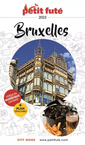 Couverture du produit · Guide Bruxelles 2023 Petit Futé