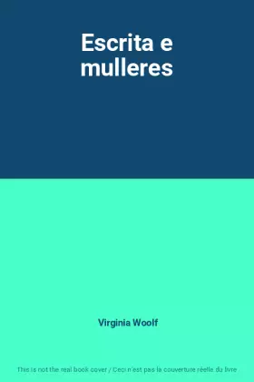 Couverture du produit · Escrita e mulleres