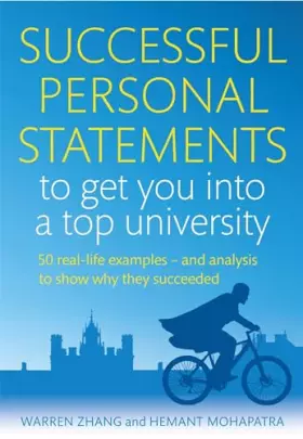 Couverture du produit · Successful Personal Statements to Get You into a Top Univers