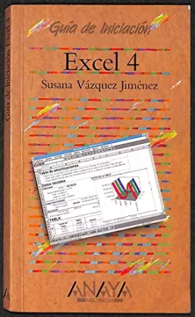 Couverture du produit · Excel 4, guia de iniciacion