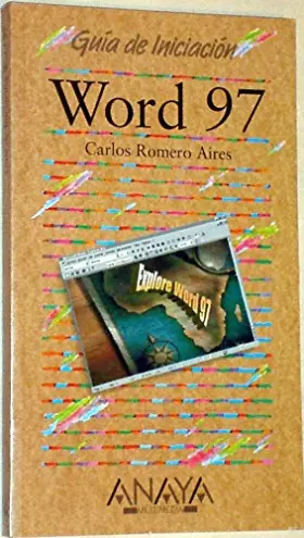 Couverture du produit · Word 97 guia de iniciacion