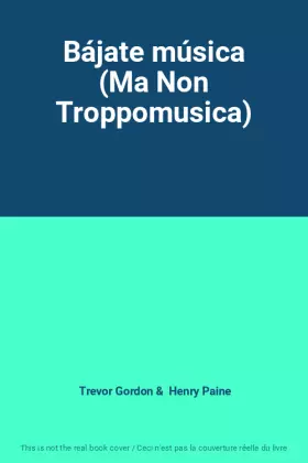 Couverture du produit · Bájate música (Ma Non Troppomusica)