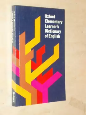 Couverture du produit · Oxford Elementary Learner's Dictionary of English