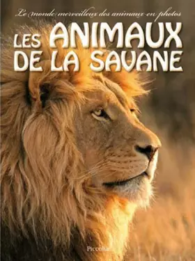 Couverture du produit · Les animaux de la savane
