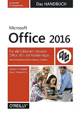 Couverture du produit · Microsoft Office 2016 – Das Handbuch: Für alle Editionen inkl. Office 365 und Mobile-Apps