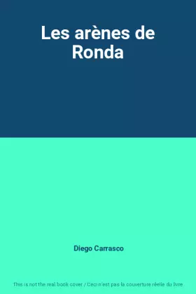 Couverture du produit · Les arènes de Ronda