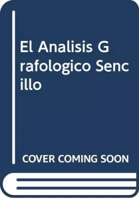 Couverture du produit · El Analisis Grafologico Sencillo