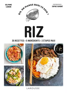 Couverture du produit · Riz: 35 recettes - 5 ingrédients - 3 étapes maxi
