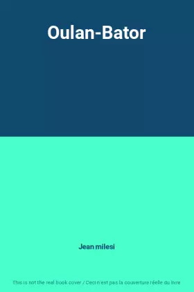 Couverture du produit · Oulan-Bator
