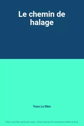 Couverture du produit · Le chemin de halage