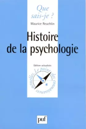 Couverture du produit · Histoire de la psychologie