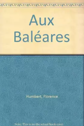 Couverture du produit · Aux Baléares