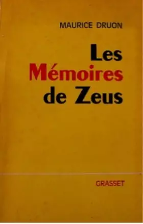 Couverture du produit · les memoires de zeus