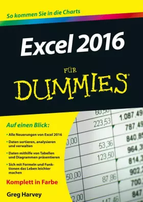 Couverture du produit · Excel 2016 für Dummies: So kommen Sie in die Charts