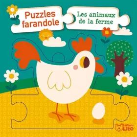 Couverture du produit · Puzzles farandoles: Les animaux de la ferme - Dès 2 ans