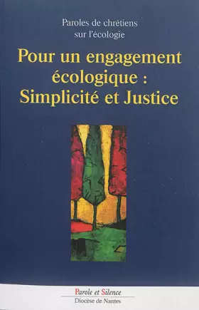 Couverture du produit · Pour un engagement ecologique simplicite et justice