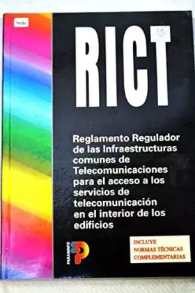 Couverture du produit · RICT REG.REGULADOR INFRAEST.TELECOMUNICACIONES (PEDAGOGIA)