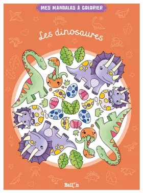 Couverture du produit · Mes mandalas à colorier - Les dinosaures