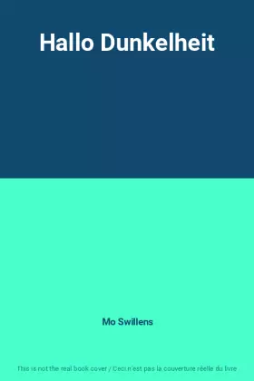 Couverture du produit · Hallo Dunkelheit